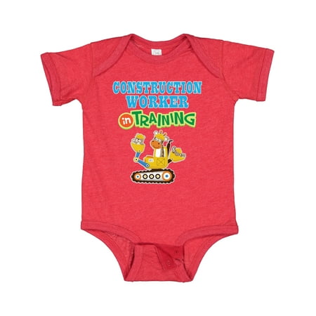 

Inktastic Construction Worker in Training Gift Baby Boy or Baby Girl Bodysuit
