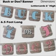 thumbnail image 2 of Havercamp Buck or Doe? Gender Reveal Party Pack, Blue and Pink, Serves 16 (34 Pieces), 2 of 7