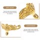 thumbnail image 2 of GOOHOCHY 25 piezas de joyas cajas de cofre de cofre de pies decorativos de la caja de piernas para la caja de regalo de la caja de joyas, 2 of 7