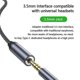 thumbnail image 2 of Cable adaptador de carga con conector auxiliar de audio para auriculares 2 en 1 USB C tipo C a 3,5 mm (c, estilo), 2 of 5