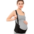 thumbnail image 5 of Cinturón de maternidad, cinturón abdominal transpirable, soporte para la espalda, banda abdominal para el embarazo, cinturón de soporte, protección para la espalda (l), 5 of 5