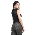 thumbnail image 3 of Blusa mesh + top basico /Juvenil, 0217 (Negro) negro G, 3 of 5