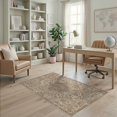 thumbnail image 2 of ODIKA Ivory Tug Faded Vintage Farmhouse Bathroom Mongolian Tone Kilim Pet Friendly & Kids Safe Play for Playroom, Bedroom, Reading Nook, 2 of 7