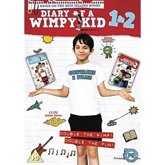 Diary Of A Wimpy Kid 1 And 2 [DVD]