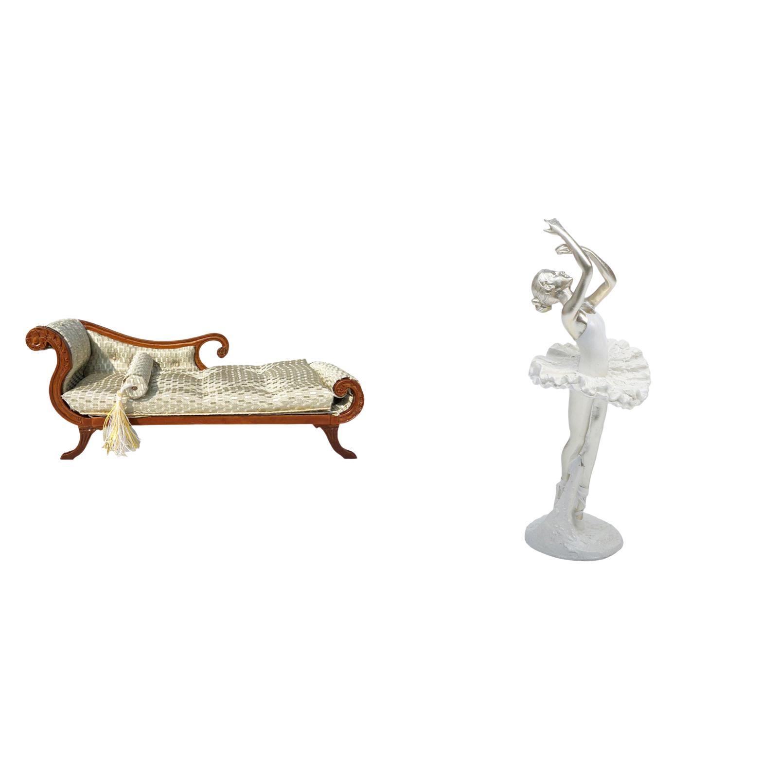 Casa de muñecas en miniatura de madera con muebles, casa de jardín en miniatura, casa de muñecas hecha a mano para niños, niñas y adultos | en línea