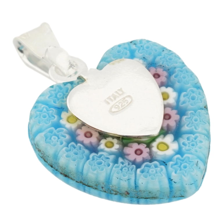 GlassOfVenice Pendente A Stella Millefiori In Vetro Di Murano – Autentico, Fatto A Mano, Con Sacchetto Di Velluto