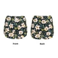 thumbnail image 4 of Disketp Flowers Print Women's Shorts Workout Shorts for Athletic Gym Running Shorts with Phone Pockets Medium, 4 of 8