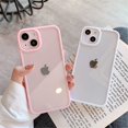 thumbnail image 2 of Funda de silicona a prueba de golpes para iPhone, carcasa trasera de protección transparente para iPhone 14, 11, 12, 13 Pro Max, X, XS, XR, 8, 7 Plus, SE Fivean unisex, 2 of 2