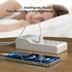 thumbnail image 4 of Estación de Carga USB de 10 Puertos Cargador USB Bloque de Cargador USB C Concentrador de Carga para Múltiples Dispositivos Regleta de Alimentación USB Enchufe de EE. UU., 4 of 5