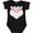 AB-Black, variant on Inktastic Ten Pins for Bowling Boys or Girls Baby Bodysuit