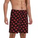 thumbnail image 2 of Fotbe Sexy Red Lips Kiss Pantalones Cortos de Pijama para Hombre, Ropa de Dormir, Pantalones de Pijama Cortos para Hombre-Medium, 2 of 6