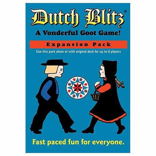 Dutch Blitz Original Set Play Blue Card Game Expansion Pack