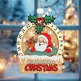 thumbnail image 3 of Wooden Door Hanging Sign 118 Inch Festive for Living Room and Bathroom Entrance, 3 of 5