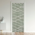 thumbnail image 2 of White Wave Geometric Strip Lines Door Curtains Doorway Closet Curtain for Bedroo, 2 of 6