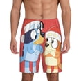 thumbnail image 3 of Lsque Bluey Mens Sleep Pajama Shorts,Short Pajama Pants, Cotton Ultra-Soft Knit-3X-Large, 3 of 9