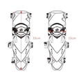 thumbnail image 3 of Protector de codo de motocicleta, coderas de coracero E09 Motocross Racing Downhill Dirt Bike Protection Coderas de protección negro - Negro Sunnimix Protector de codo de motocicleta, 3 of 8