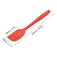 thumbnail image 2 of Uxcell Silicone Spatula Spoon, 11" Heat-resistant Scraper for Cooking Mixing Red, 2 of 6