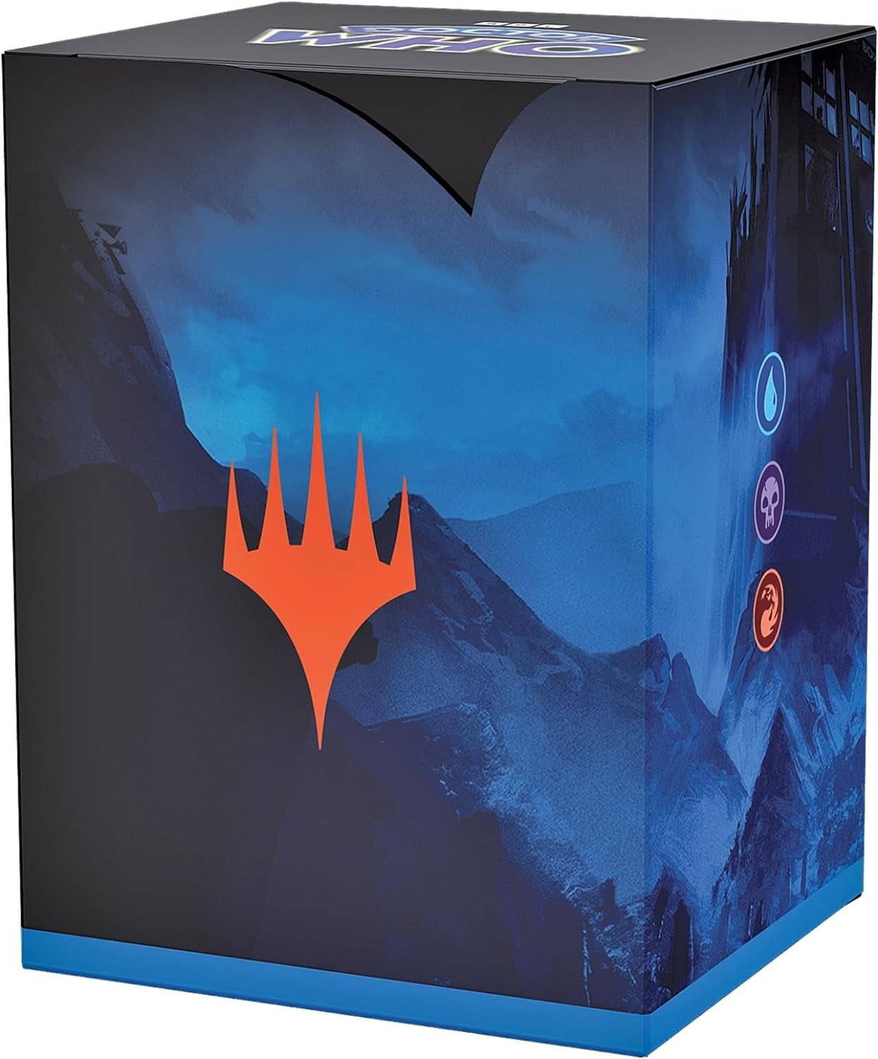 Magic: The Gathering Doctor Who Commander Deck - Masters of Evil (100-Card Deck, 2-Card Collector Booster Sample Pack + Accessories)