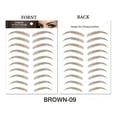 thumbnail image 2 of Xihbxyly Pegatinas para Cejas, Parches de Tatuajes Impermeables Simulados, Solución de Belleza Temporal Ecológica, Perfectas para Cejas Dispersas o Irregulares, Realzan Los Rasgos Faciales, Ideales p, 2 of 3