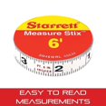 thumbnail image 4 of Cinta métrica Starrett SM46WRL, adhesivo de 1,27 cm x 1,8 m, 4 of 6