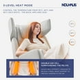 thumbnail image 2 of Nouhaus Orbit Full Body Massage Chair, Heated Recliner Chair with Zero-Gravity,Elder White, 2 of 11