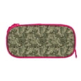 thumbnail image 5 of Uemuo Green Snake Skin Printed Pencil Pen Case, Portable Pencil Pouch with Zipper, Compact Stationery Bag Makeup Bag, Pencil Bag for Home Office, 5 of 9