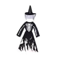 thumbnail image 2 of BELOVING Robe de Costume de Squelette d'Halloween Décor pour Performances sur Scène Carnaval Fête L, 2 of 10