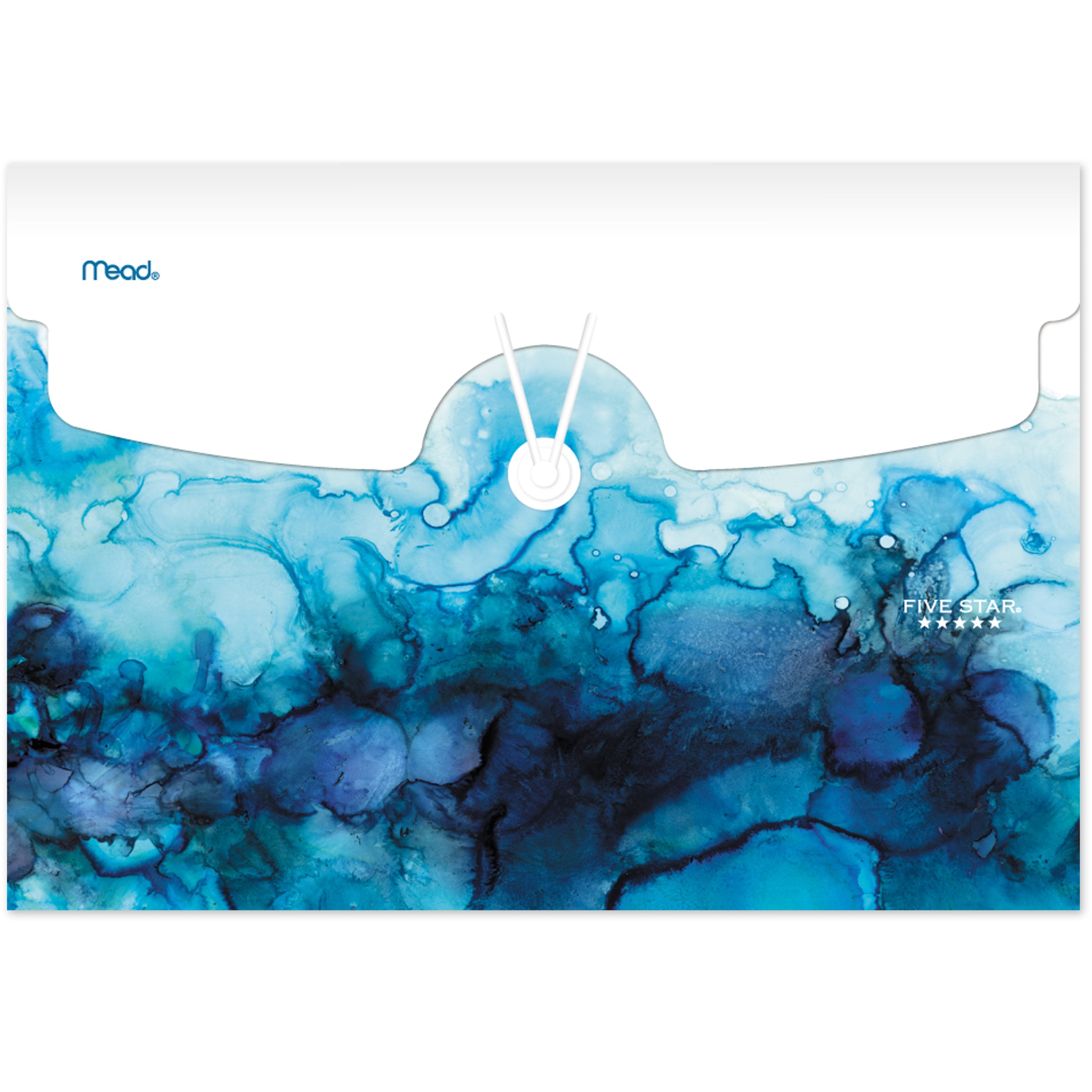 Five Star Lava Light 7-Pocket Expanding File, Tabs, 13' x 9 1/4', Blue (350011FRS0-WMT)