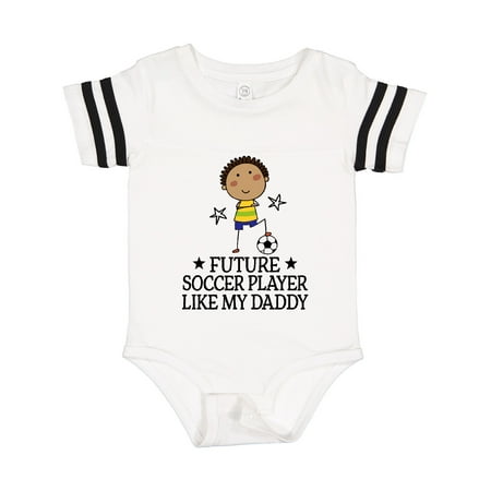 

Inktastic Soccer Player Like Daddy Gift Baby Boy Bodysuit