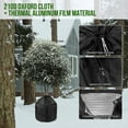 thumbnail image 2 of Winter Plant Protection Bag with Zip and Drawstring, Durable & Reusable Frost, 2 of 5