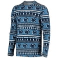 thumbnail image 2 of Men's Concepts Sport Navy Penn State Nittany Lions Ugly Sweater Knit Long Sleeve Top and Pant Set, 2 of 5
