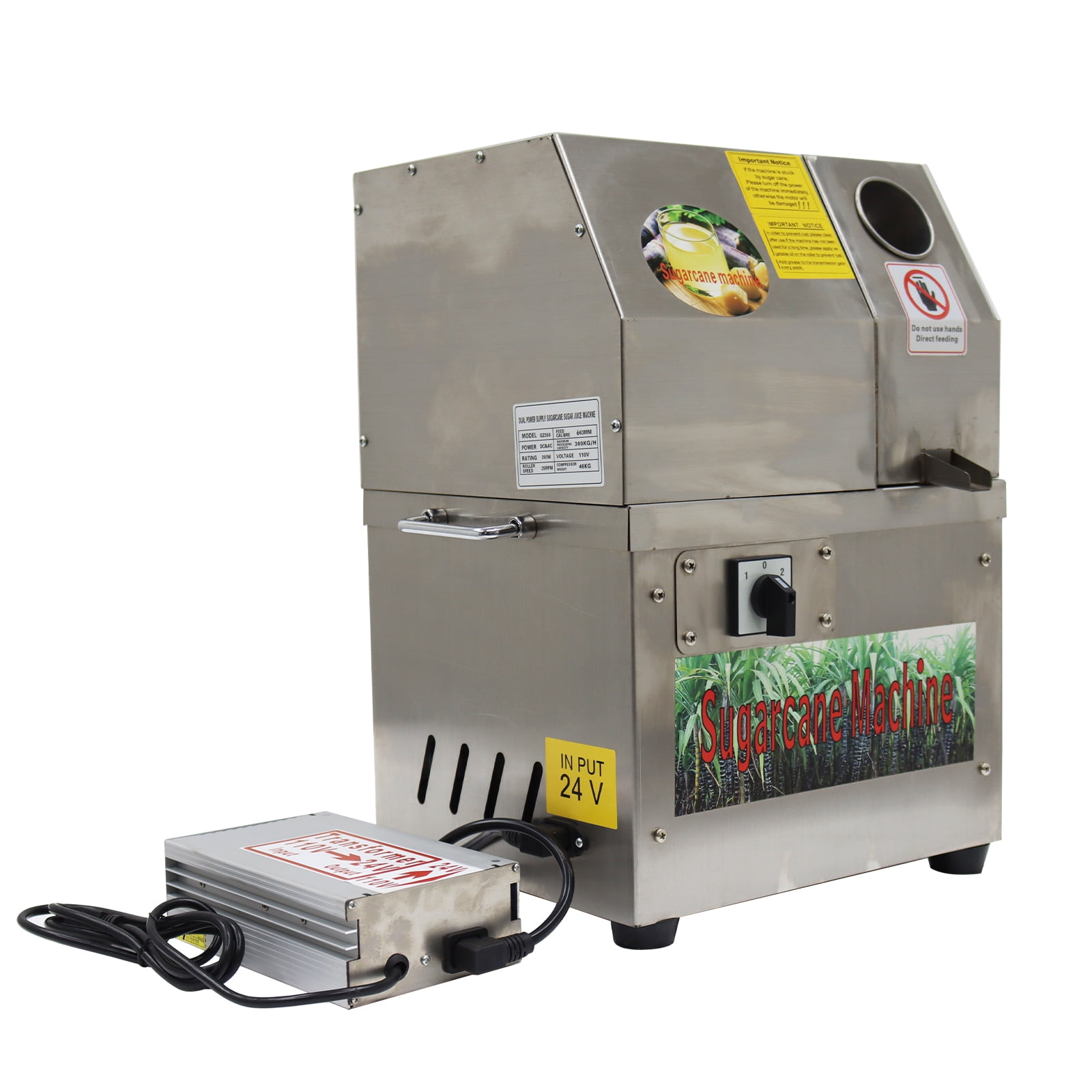 Electric Sugarcane Juice Extractor 4 Roll Sugarcane Juicer Sugar Cane Machine