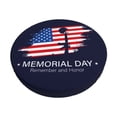 thumbnail image 2 of Round Bar Stool Seat Covers, Memorial Day Elastic Round Chair Cover Stool Seat Slipcover Bar Stool Cushions Round Pad for 12-14 inch, 2 of 7
