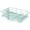Mint, variant on Space-Saving 3-Piece Dish Drainer Rack Set with Cutlery Holder - Maximize Kitchen Countertop Space, Silver