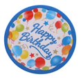 thumbnail image 3 of Abbracc 6 Pcs Ballons Joyeux Anniversaire Étoiles Assiettes en Papier Jetables pour Fête, 3 of 9