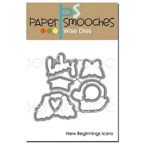 Paper Smooches Icônes de Nouveaux Départs