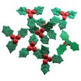 thumbnail image 2 of 100 piezas de tela adorable accesorio de arte accesorio de trabajo hecho a mano adornos de Navidad DIY, 2 of 4