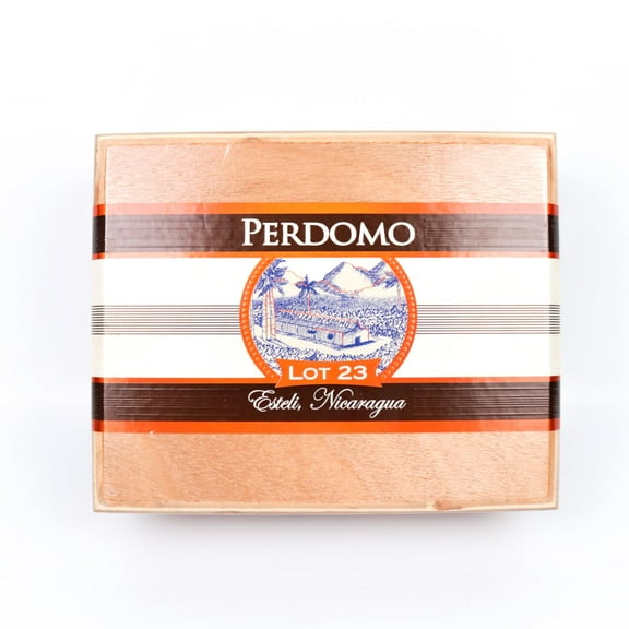 Perdomo Robusto Sun Grown Lot 23 B Empty Wood Cigar Box 7.5" x 6" x 3"