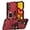 Red, variant on OnePlus 9 Case with Rotating Kickstand, Ring Holder and Plate, Standard Protective Phone Case for Oneplus 9, Multi Functional One Plus 9 Phone Cover (Black)