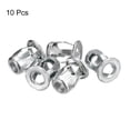 thumbnail image 3 of Unique Bargains M8 Jack Nuts, 10 Pack Threaded Insert Nut 304 Stainless Steel Rivet Nuts, 21mm Length, 3 of 5