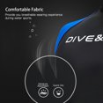 thumbnail image 3 of Traje de neopreno para hombre Traje de baño de buceo de una pieza con cremallera trasera Quick yeacher Traje de baño, 3 of 7