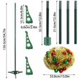 thumbnail image 3 of Árbol de Navidad Orgrimmar Plegable 1.5 m con Luz LED 100 LED, 3 of 8