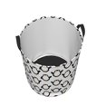 thumbnail image 3 of Goofa Lovely Penguin Printed Circular Hamper,Laundry Basket with Handles,Storage Baskets Foldable,Large Capacity Laundry Hamper-Medium, 3 of 8