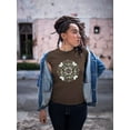 thumbnail image 2 of Butterfly Mandala I T-Shirt Women -Jennifer Paxton Parker Designs, Female XX-Large, 2 of 4
