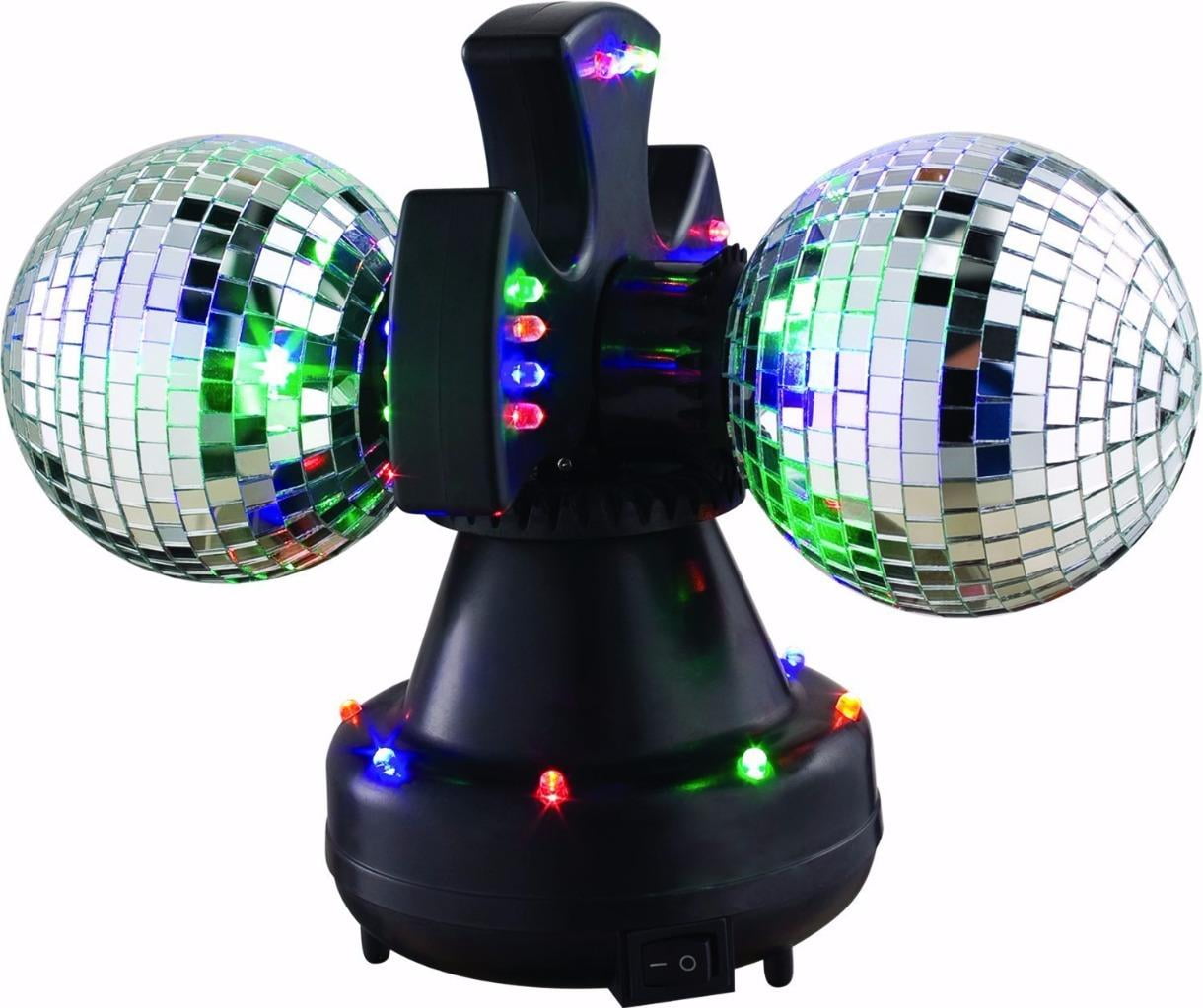 4.5 twin mirror rotating disco ball 4.5 twin mirror rotating disco ball