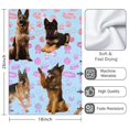 thumbnail image 3 of 2 Pcs Funny Kitchen Towels,German Shepherd Microfiber Dish Towels,Kitchen Tea Towels,Kitchen Towel Set (18" X 26"), 3 of 3
