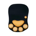 thumbnail image 1 of 3D Delicate Texture Silicone Wrist Support Mouse Pad Anti-Slip Base (Black), 1 of 5