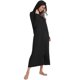 thumbnail image 3 of Ladies Winter Fleece Pajamas Long Gown Plush, Loose And Comfortable Pajamas, 3 of 5