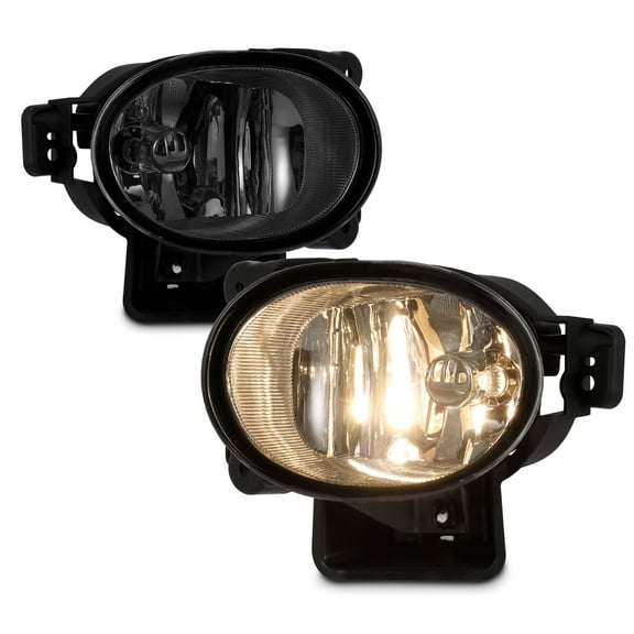 AKKON - For 2007-2008 Acura TL UA7 Smoked Lens Bumper Driver Fog Light Lamp with Bulbs
