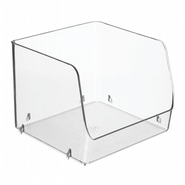 Clear Stackable Organizer Bin, Extra Large